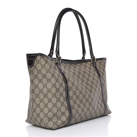 GUCCI GG Plus Monogram Medium Joy Tote Dark Brown